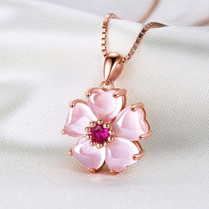 Classic Rose Gold Color Necklaces For Women