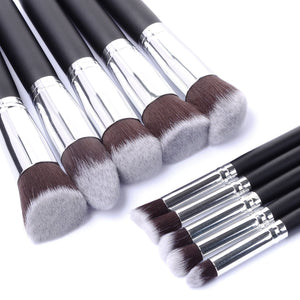Makeup Brushes 10pcs Set Cosmetics Foundation Blending Blush Tool Makeup owder Eyeshadow Cosmetic Set